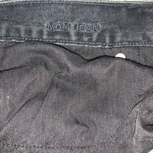 Black American Eagle Mom Jeans
